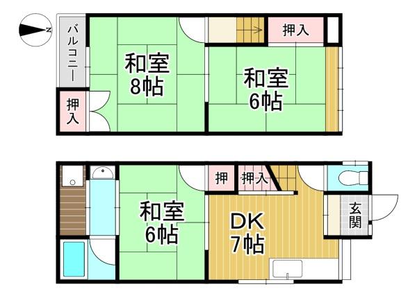 貸家　久我本町4-4-7