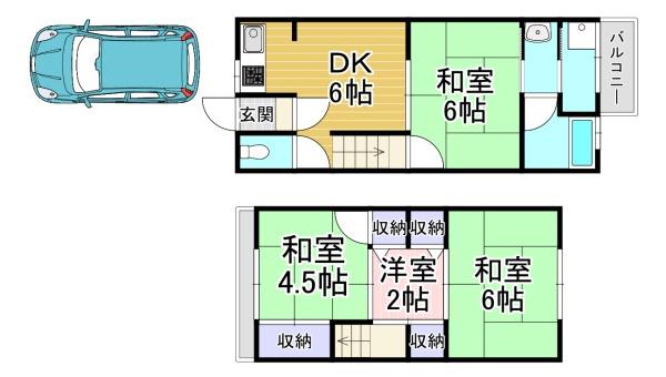 貸家　羽束師菱川町559-106