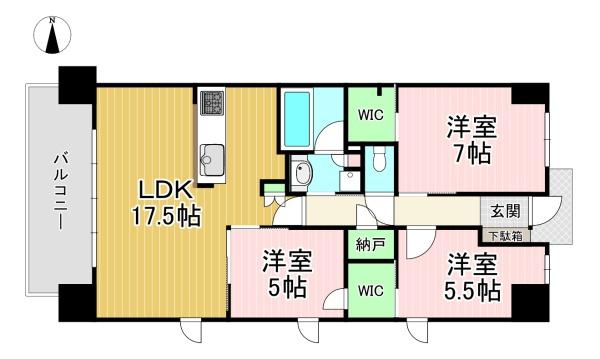 京都桂川つむぎの街マークスクエア　10xx号