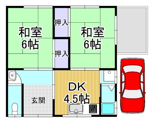 貸家　殿城町142-7