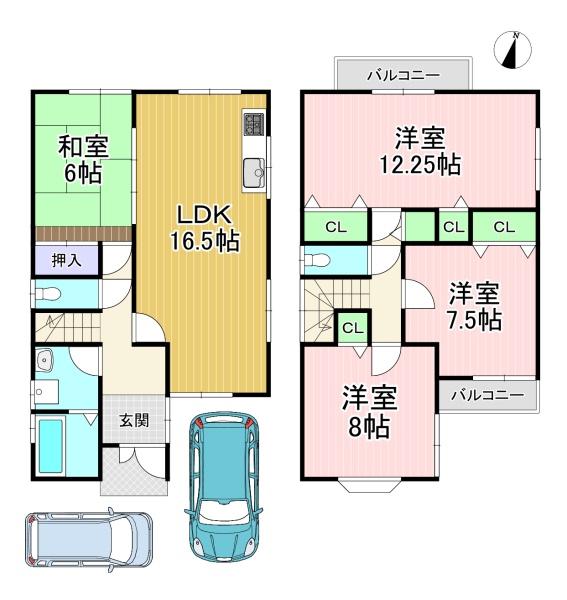 貸家　納所下野27-31