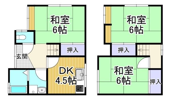 貸家 森本町上森本19-18
