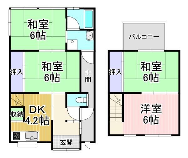 貸家　寺戸町大牧14-137