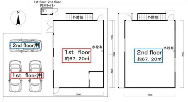 貸事務所・作業所　物集女町池ノ裏26