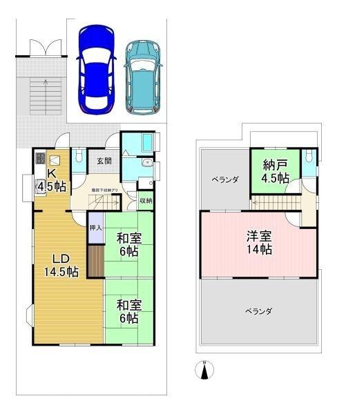 貸家　上鳥羽岩ノ本町327