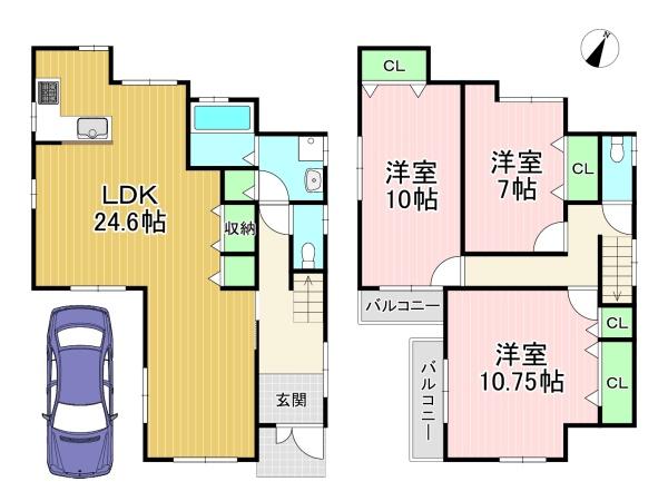 貸家　下植野宮本15-11