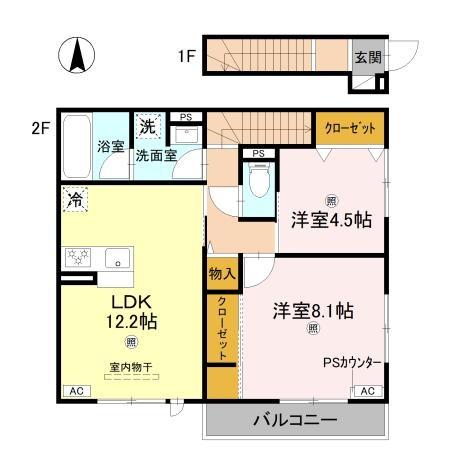 アレ・デ・フルール西向日駅前B棟