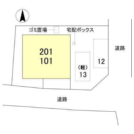 アレ・デ・フルール西向日駅前南棟