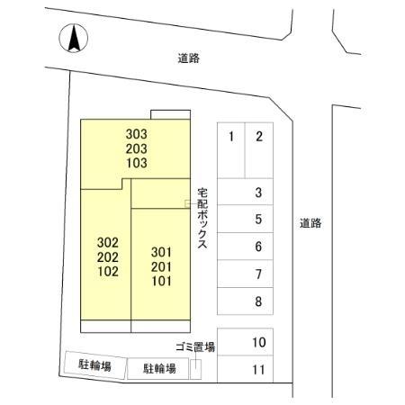 アレ・デ・フルール西向日駅前北棟