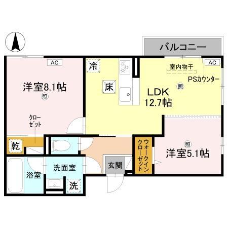 アレ・デ・フルール西向日駅前A棟