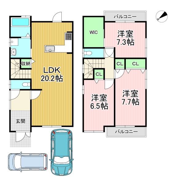 貸家　久我御旅町5-235