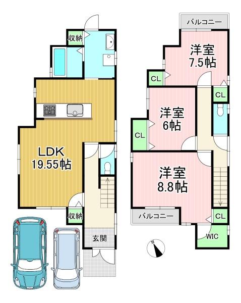 貸家 久我御旅町7-87