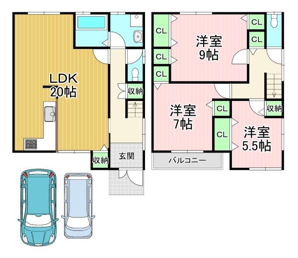 貸家　久我御旅町5-231