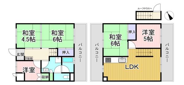 パークテラス桂川　621号
