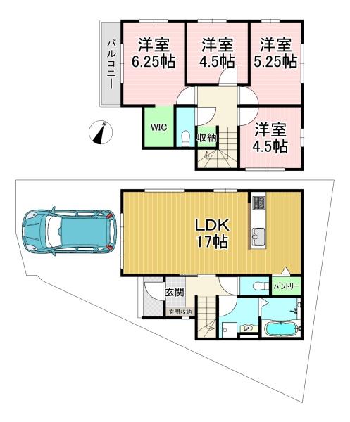 貸家　奥海印寺門ノ町10-5