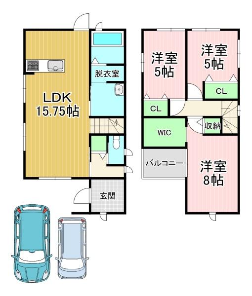貸家　奥海印寺大見坊6-20