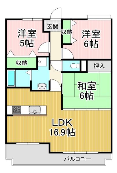 パレスエクセル伏見久我　503号