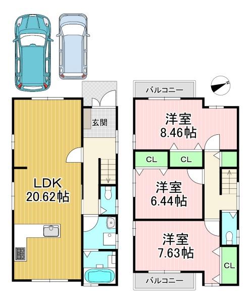 貸家　大山崎町円明寺里ノ後26-20
