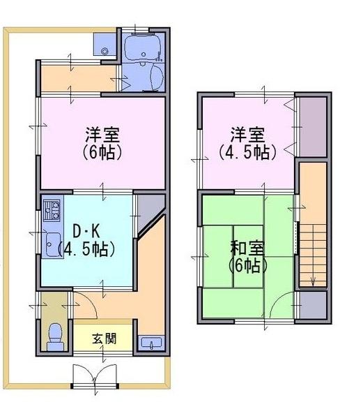 貸家　円明寺鳥居前53-3