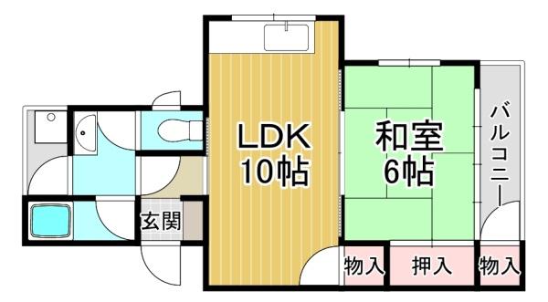ユーハイツ金ケ原