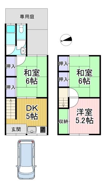 貸家 鶏冠井町東井戸65-1