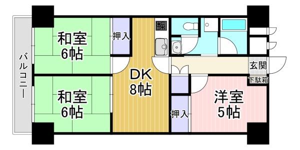 向陽セントラルハイツ　315号