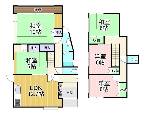 貸家 奥海印寺明神前32-22