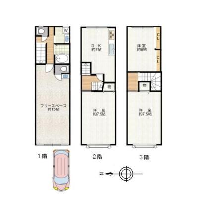 店舗付き住宅　寺戸町東野辺64-12