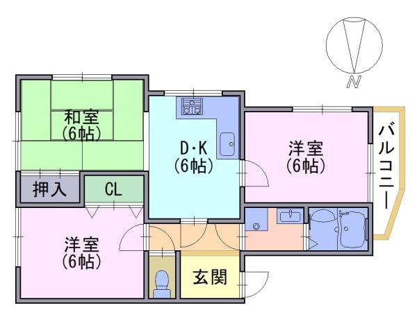 サニーコートヤマシロ　201号