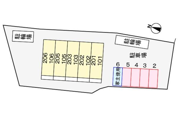 カーサ・プラシードU(現地案内図)