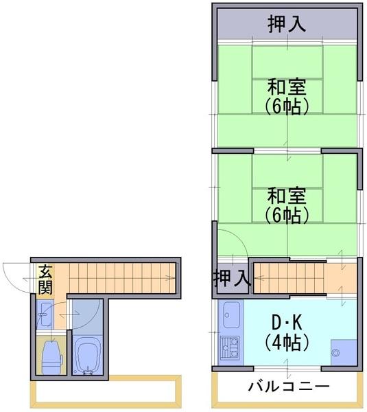 貸家　今里彦林34-2