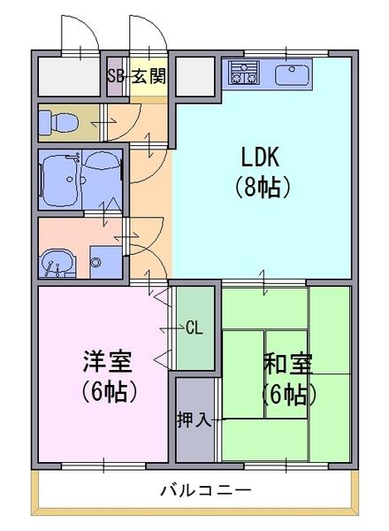 ピンクフィールド(間取り)