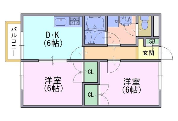 フラット西向日