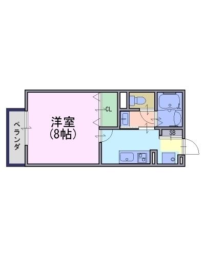 ビューバロック(間取り)