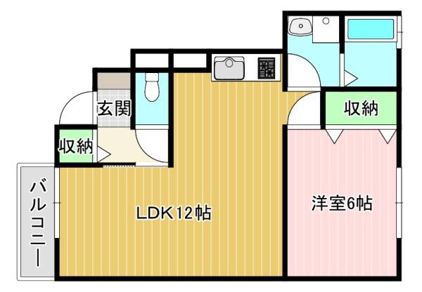 ルミエール菱川(間取り)
