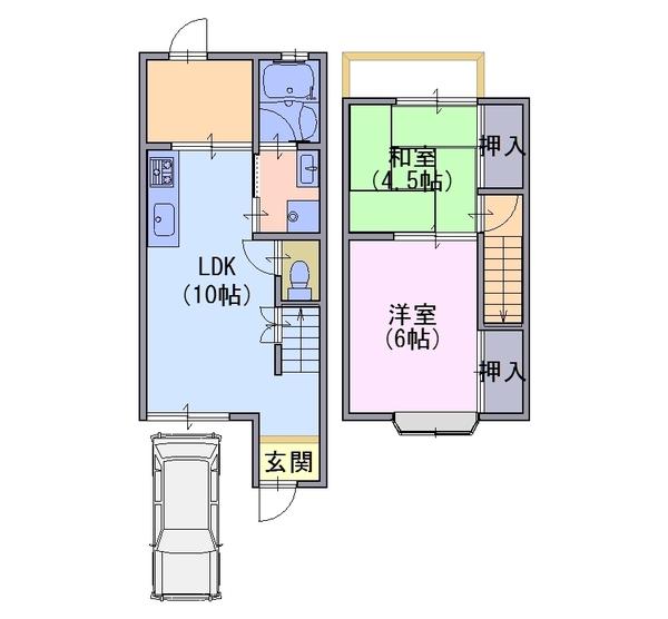貸家　寺戸町二ノ坪8-53