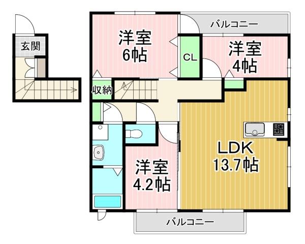 ウィンディアコリーヌ　Ｇ棟