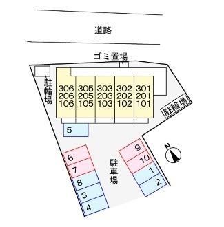 アヴニール(現地案内図)