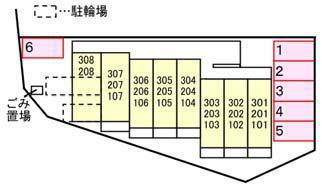 ライジングサン雅(現地案内図)