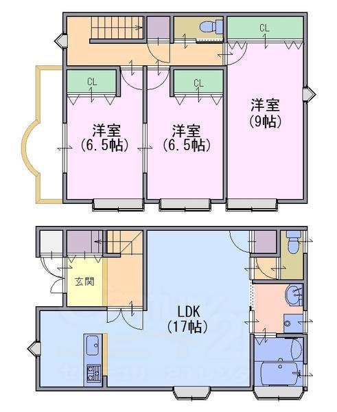 貸家　久世中久世四丁目9-3