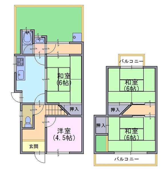 貸家長岡三丁目19-36
