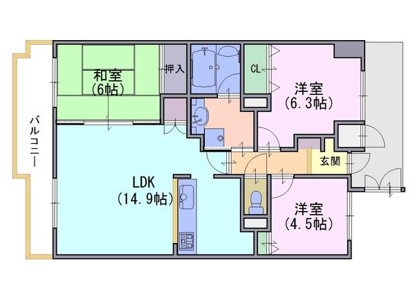 ローレルコート草津　519号