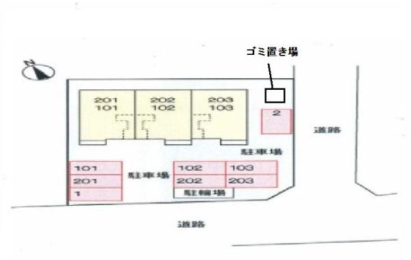 プロスペリテ(現地案内図)