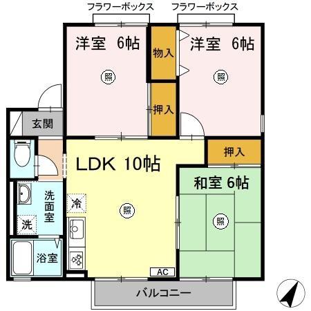 クレール皆春Ａ棟