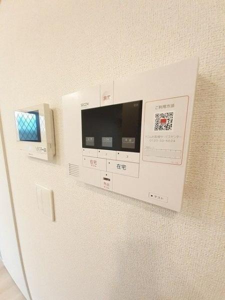 大分市大字中戸次のアパート(セキュリティ)