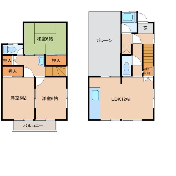 森町西貸家