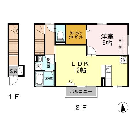 大分市大在北３丁目のアパート