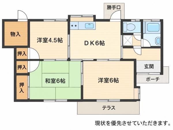 大在北２丁目佐藤貸家
