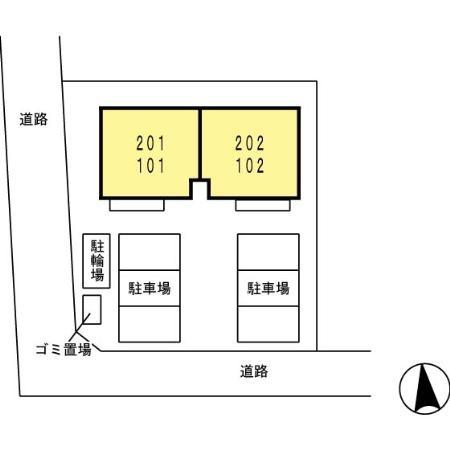 大分市大在北３丁目のアパート