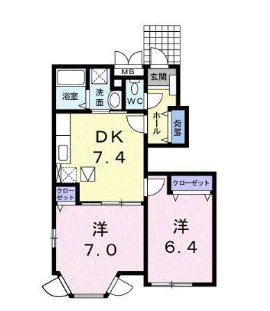 サンパティーク横尾Ａ